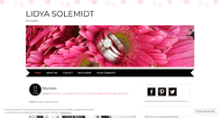 Desktop Screenshot of lidyasolemidt.wordpress.com