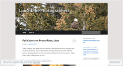 Desktop Screenshot of lunchtimephotos.wordpress.com