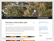 Tablet Screenshot of lunchtimephotos.wordpress.com