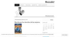 Desktop Screenshot of bocealo.wordpress.com