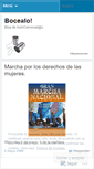 Mobile Screenshot of bocealo.wordpress.com