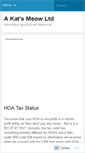 Mobile Screenshot of akatsmeowltd.wordpress.com
