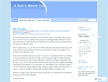 Tablet Screenshot of akatsmeowltd.wordpress.com