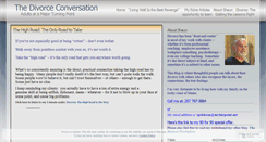 Desktop Screenshot of divorceconversation.wordpress.com