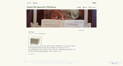 Desktop Screenshot of johndufresne.wordpress.com