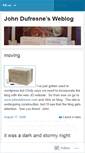 Mobile Screenshot of johndufresne.wordpress.com