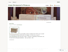 Tablet Screenshot of johndufresne.wordpress.com