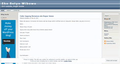 Desktop Screenshot of ekosetyo.wordpress.com
