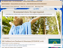 Tablet Screenshot of lyndamullalyhunt.wordpress.com