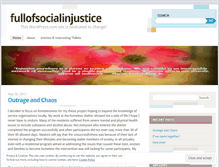 Tablet Screenshot of fullofsocialinjustice.wordpress.com