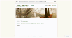 Desktop Screenshot of lanostraantologia.wordpress.com