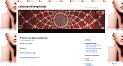 Desktop Screenshot of cenalaserskeepilacije.wordpress.com
