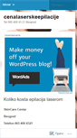 Mobile Screenshot of cenalaserskeepilacije.wordpress.com