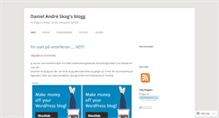 Desktop Screenshot of daniskog.wordpress.com
