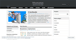 Desktop Screenshot of bhumanas.wordpress.com