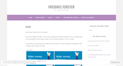 Desktop Screenshot of freddricforster.wordpress.com