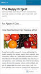 Mobile Screenshot of happyishere.wordpress.com