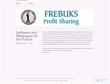 Tablet Screenshot of frebuks.wordpress.com