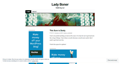 Desktop Screenshot of ihavealadyboner.wordpress.com