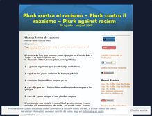 Tablet Screenshot of plurkcontraelracismo.wordpress.com