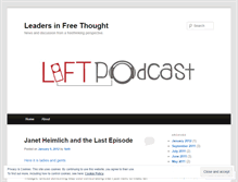 Tablet Screenshot of leadersinfreethought.wordpress.com