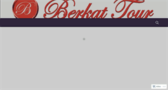 Desktop Screenshot of berkattour.wordpress.com