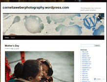 Tablet Screenshot of corneliaweberphotography.wordpress.com