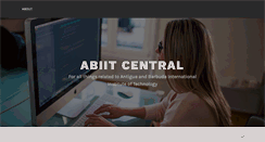 Desktop Screenshot of abiitcentral.wordpress.com