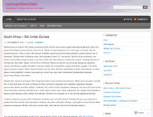 Tablet Screenshot of cosmopolitancitizen.wordpress.com