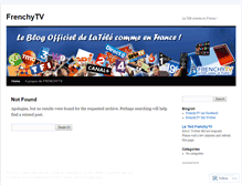 Tablet Screenshot of frenchytv.wordpress.com