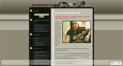 Desktop Screenshot of bethrudkin.wordpress.com