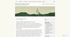 Desktop Screenshot of haraldhauge.wordpress.com