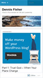 Mobile Screenshot of dennisfisher.wordpress.com