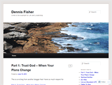 Tablet Screenshot of dennisfisher.wordpress.com