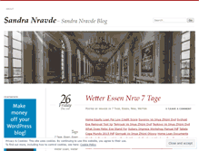 Tablet Screenshot of nravde.wordpress.com