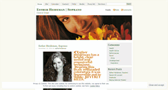 Desktop Screenshot of estherheideman.wordpress.com