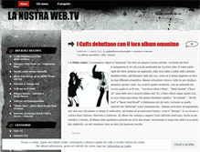 Tablet Screenshot of lanostrawebtv.wordpress.com
