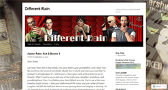 Desktop Screenshot of differentrain.wordpress.com