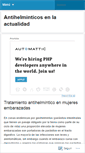 Mobile Screenshot of antihelminticos.wordpress.com