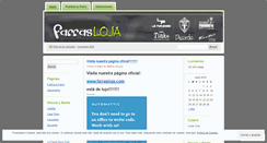 Desktop Screenshot of farrasloja.wordpress.com