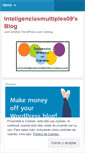 Mobile Screenshot of inteligenciasmultiples09.wordpress.com