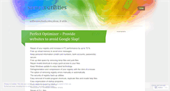Desktop Screenshot of itutils.wordpress.com