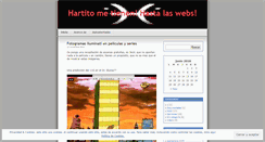 Desktop Screenshot of hartito.wordpress.com