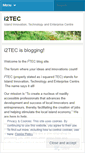 Mobile Screenshot of i2tec.wordpress.com