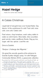 Mobile Screenshot of hazelhedge.wordpress.com