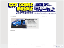 Tablet Screenshot of getdringmobile.wordpress.com