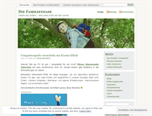 Tablet Screenshot of familienoase.wordpress.com