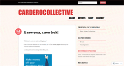 Desktop Screenshot of carderocollective.wordpress.com