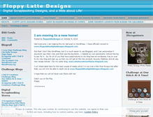 Tablet Screenshot of floppylattedesigns.wordpress.com