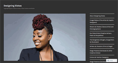 Desktop Screenshot of designingsista.wordpress.com
